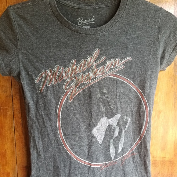Bravado Tops - Michael Jackson Billie Jean shirt